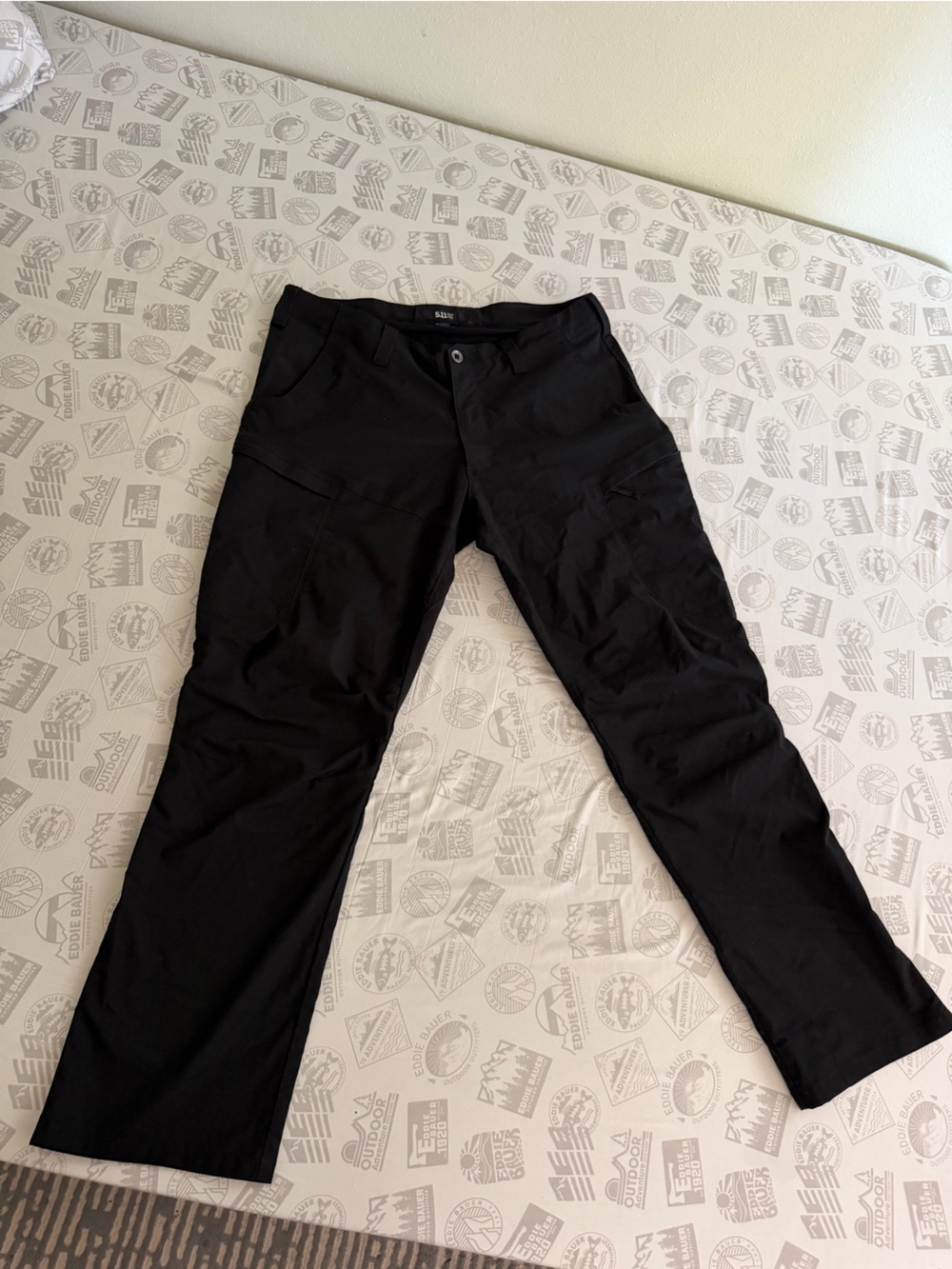 5.11 Tactical Apex Pants Mens 40x32 Black Flex-Tac Cargo 74434